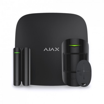 Kit alarme maison Ajax Noir - StarterKit